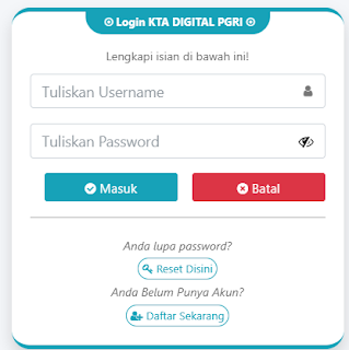 Register PGRI Siak - Persatuan Guru Republik Indonesia Cabang Siak